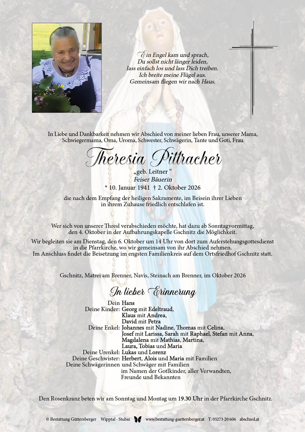 Theresia Pittracher